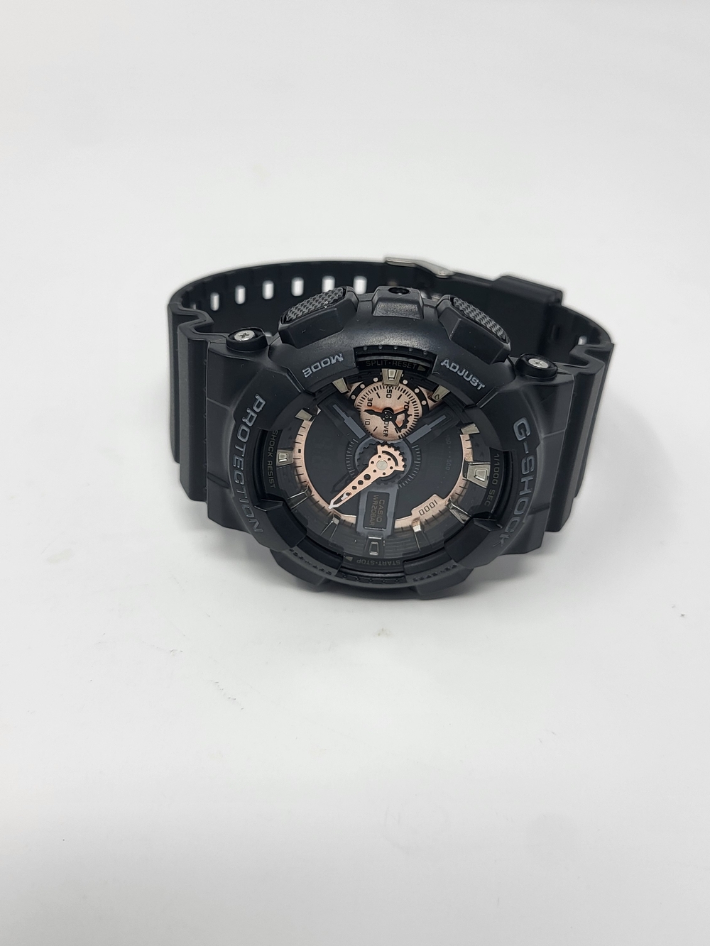 Casio G-Shock Black Watch with Rose Gold Accents - Picture 2 of 9